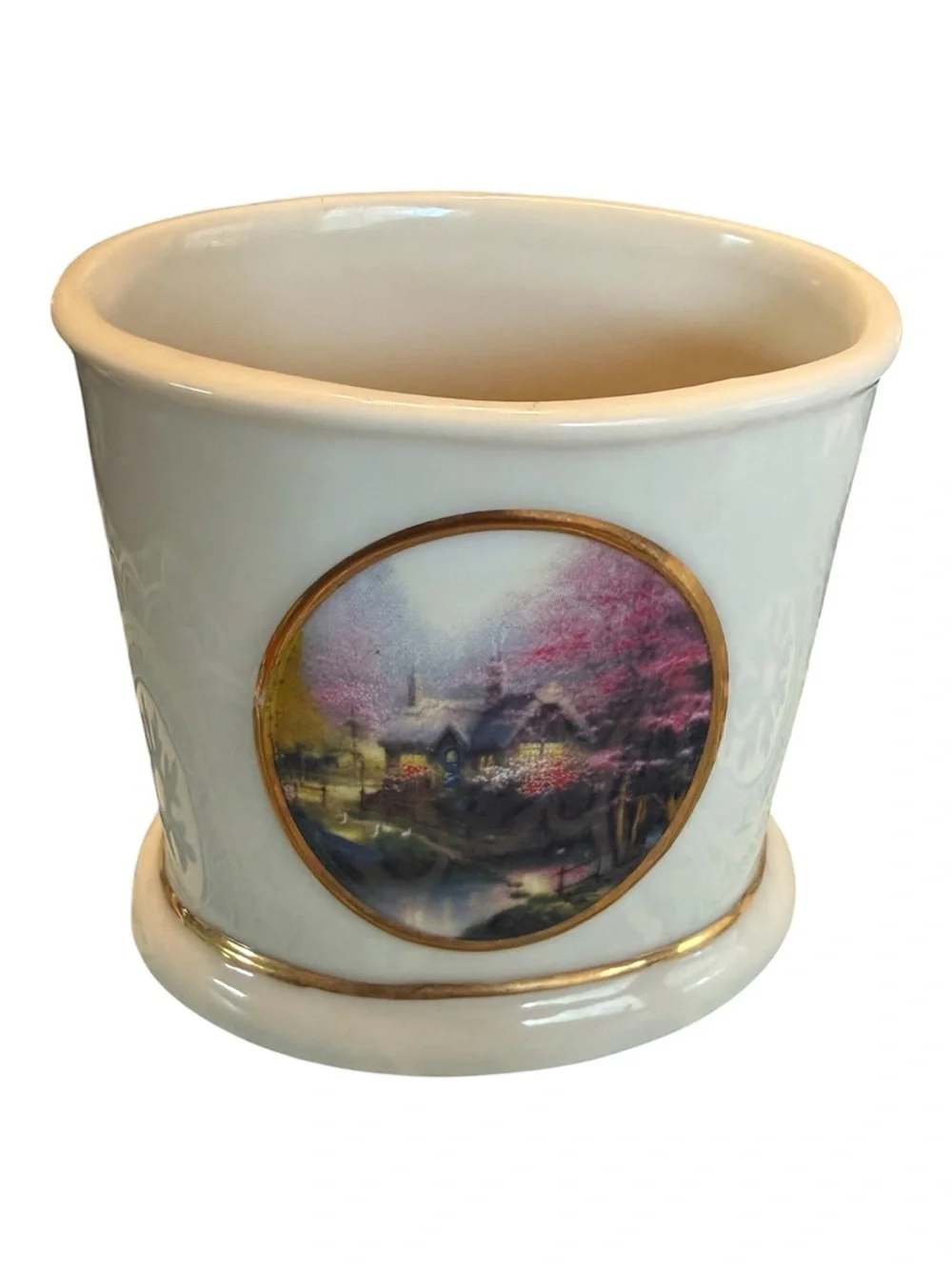 Sweetener Holder Vintage Cottagecore Coffee Bar Thomas Kinkade China